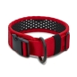 Preview: SOFTY Halsband | Länge: 55-61cm | Breite: 5,1cm | Farbe: rot/schwarz